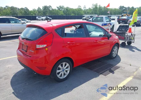 2012 Ford Fiesta Se из США, поврежденный, VIN 3FADP4EJ2CM114157